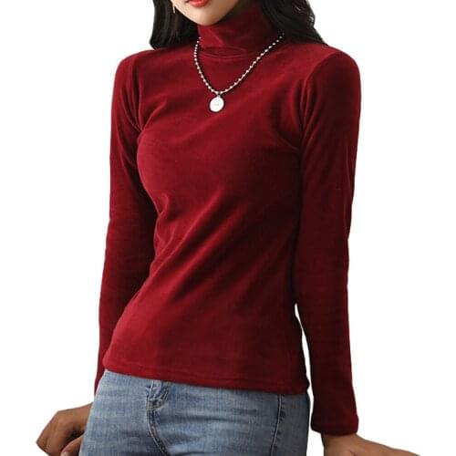 Woman Clorhing Casual Jumper Fleece Slim Turtleneck Warm Soft Female Sweaters Autumn Winter Women Pullovers Sweater
