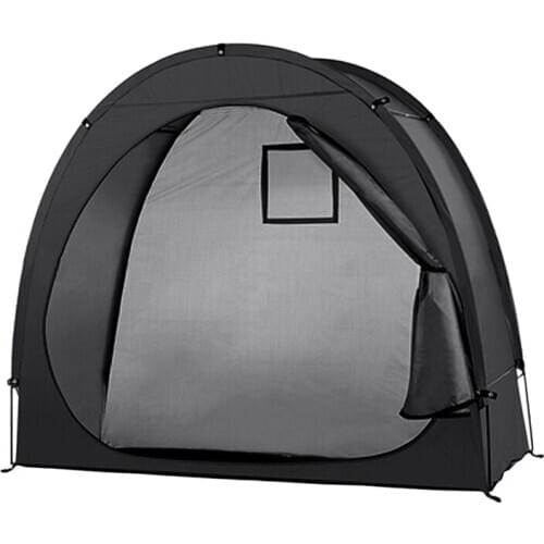 200X80X165Cm Bicycle Tent Bike Camping Tent Storage Room 190T Bicycle Storage Room With Window Design For Outdoors Camping