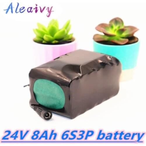 2020 New 24V 8Ah 6S3P 18650 Battery Lithium Battery 25.2v 8000mAh Electric Bicycle Moped /Electric/Li ion Battery Pack