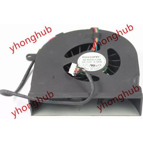 FOXCONN NFB90D12M DC 12V 0.50A 4-wire Server Cooling Fan