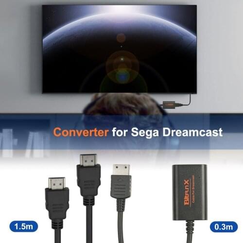 HDMI-compatible Adapter Durable Convenient High-definition Converter Cable For Sega Dreamcast Game Machine Gaming Accessories
