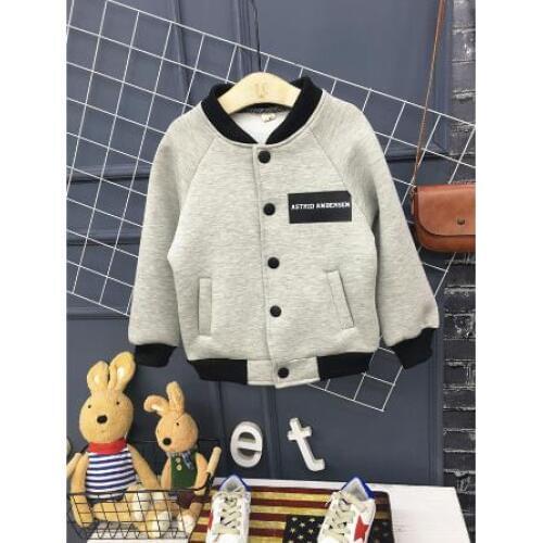 Children‘s coats Boys Baseball Jackets boys Tracksuits 2-6 Autumn winter boys Baseball Jacket Casual Coat Jackets