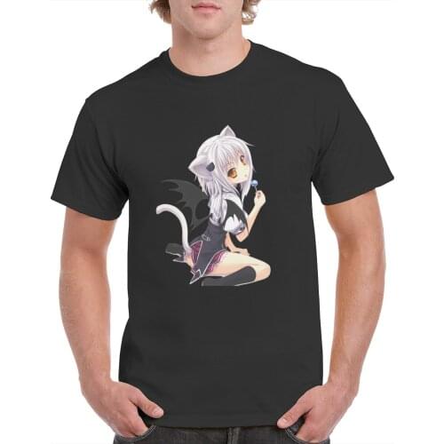 High School DxD Print T-shirt Mens Summer Cotton Short Sleeve T Shirt for male comfortable top tees