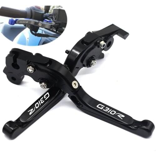 Motorcycle Accessories CNC Adjustable Foldable Extendable Brakes Clutch Levers For BMW G310R G310 R g310r 2017 2018 2019