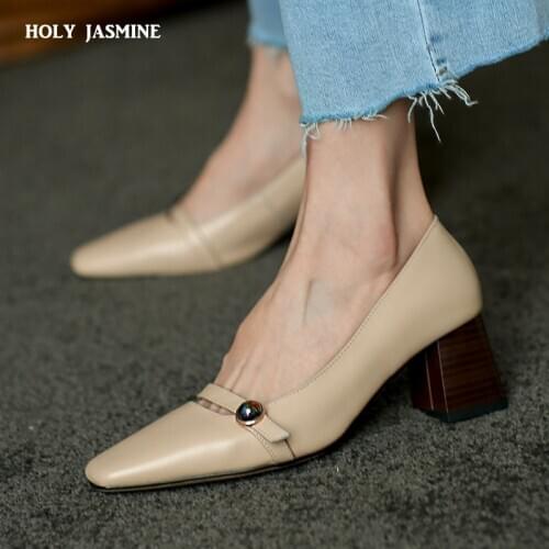 HOLY JASMINE Womens High-heeled Shoes