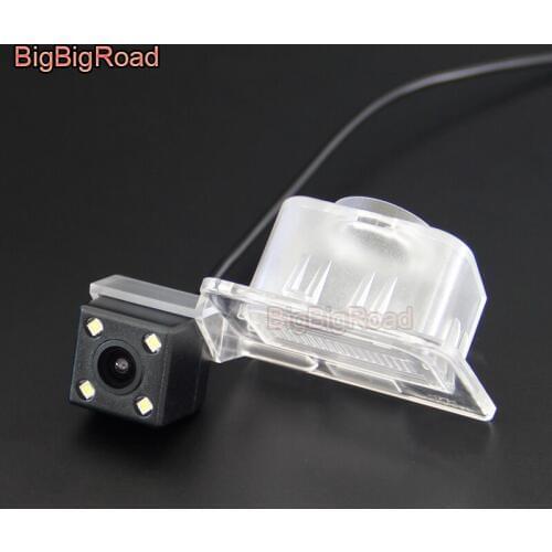 BigBigRoad Car Rear View Parking Backup Camera For KIA Optima K5 4th JF 2015 2016 2017 2018 Forte 2018 Night Vision Waterproof