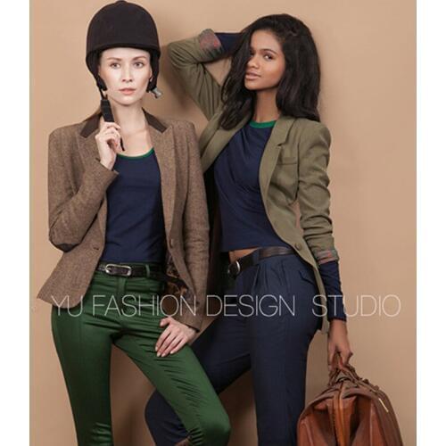 Horse Riding Jacket Women Clothes Horseback Equestrian Clothing Female Suit Show Blazer Coat Accessory Horse Rider Equipment Top