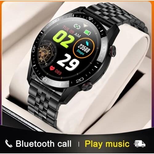 New 2021 Smart watches men Full circle touch Bluetooth call ECG IP68 Waterproof Sports Smart Watch Men Connect Android Apple