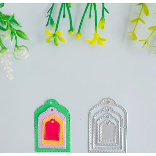 Frame one layer of frame decorative metal cutting mold, DIY scrapbook, photo album, relief card, handicraft mold