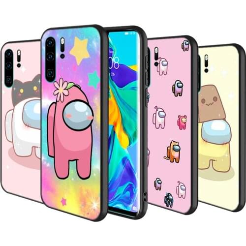 Silicone Cover Party Game For Huawei P40 P30 P20 Pro P10 P9 P8 Lite E Plus 2019 2017 Phone Case