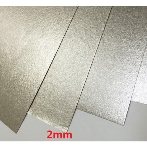 2mm mica plate micanite micarex mica sheet thermal insulation micanite plate Heating plate of electric fire box thermal baffle