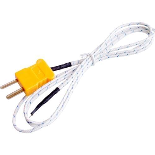 0-400C Fiberglass Thermocouple K type