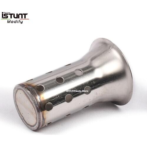 51mm 60MM Universal Motorcycle Exhaust Escape Modified DB Killer Silencer Reduce Noise