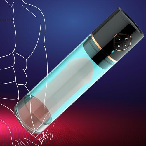 Water Bath Penis Enlargement Pump Electric Male Masturbator Cock Exerciser Air Vacuum Pump Penis Pump With Spa Sex Toys for Men