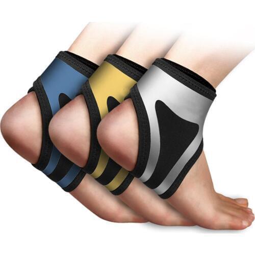 1 Pair Adjustable Ankle Brace Compression Wrap Compression Ankle Support Sleeve Socks For Plantar Fasciitis Arch Joint Pain