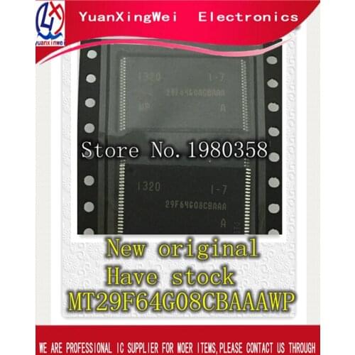 10PCS MT29F64G08CBAAAWP:A MT29F64G08CBAAAWP 29F64G08CBAAA TSOP-48