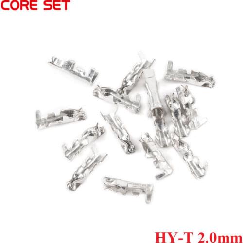 50Pcs HY2.0 Plastic Shell Terminal 1.25mm Pitch Compression Spring Reed Shrapnel Crimping Terminal