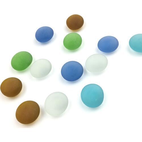 30 Pcs/1 set Frosted glass fridge magnet refrigerator magnets stickers strong neodymium office photo magnet Message white board