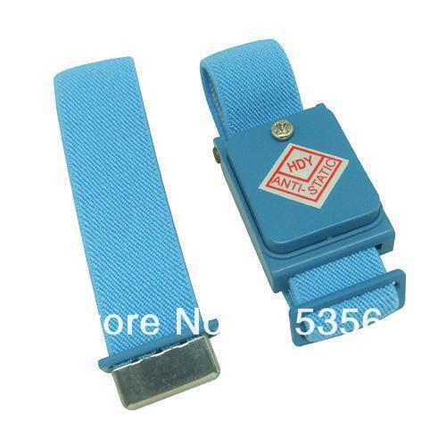 Free shipping 10sets/lot Anti Static Wrist Strap Band Computer Repair Prevention Electrostatic Discharge