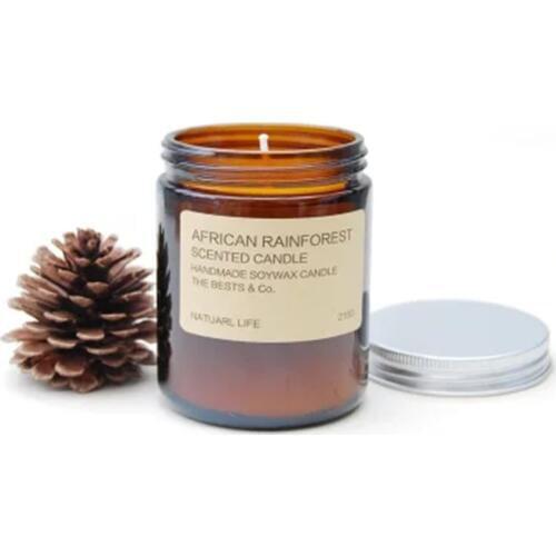 Jar Decorative Christmas Soy Candles Scented Aromatherapy Candles Aroma Candle Romantic Happy Birthday Velas Boda Gift 50KO363