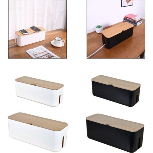 Cable Management Storage Box Case Cord Tidy Wire Safety Organizer Keeper