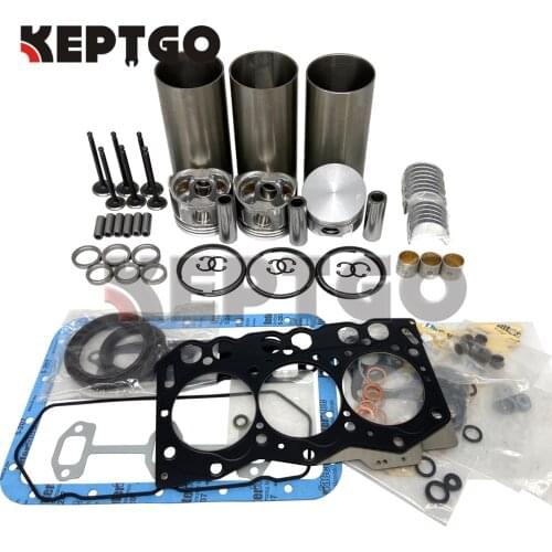 Overhaul Rebuild Kit For Yanmar 3TNE68 3D68E 3TNE68C Engine Generator Tractor