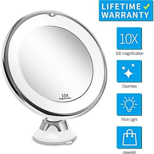 Makeup Vanity Mirror With 10X Lights LED mirror light LED makeup mirror with led light