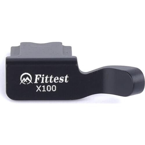 FITTEST Metal HotShoe ThumbGrip for Fuji X100 X100S Camera Thumb Up Rest Handle