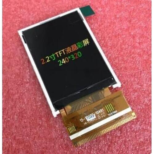 2.2 inch 40P TFT LCD Screen NT39116 Drive IC 240(RGB)*320 MCU 8/16Bit Interface