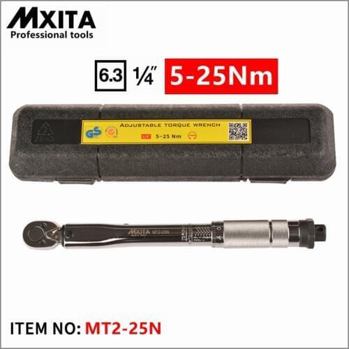 MXITA Adjustable Torque Wrench 1-6N 2-24N 5-25N 5-60N 20-110N 10-150N 28-210N Hand Spanner Wrench Tool car Bicycle repair tools