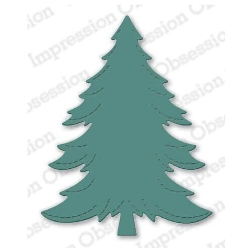 2020 new Christmas tree METAL CUTTING DIES Stencil Scrapbooking Photo Album Card Paper Embossing Craft DIY