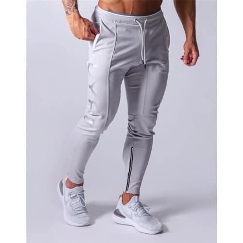New Jogging Pants Men Sport Sweatpants Running Pants GYM Pants Men Joggers Cotton Trackpants Slim Fit Pants Bodybuilding Trouser