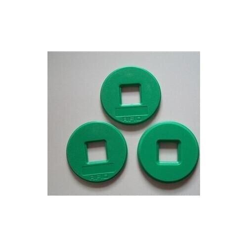 RFID5005 TK4100/EM4100 Patrol Point ID Coin Card ID Round Card 100pcs/lot read only