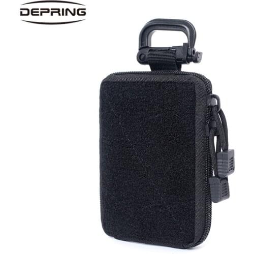 Tactical MOLLE Handy Pocket Gadget Gear Organizer Holder Utility Tools Pouch with Loop Surface for Hunting