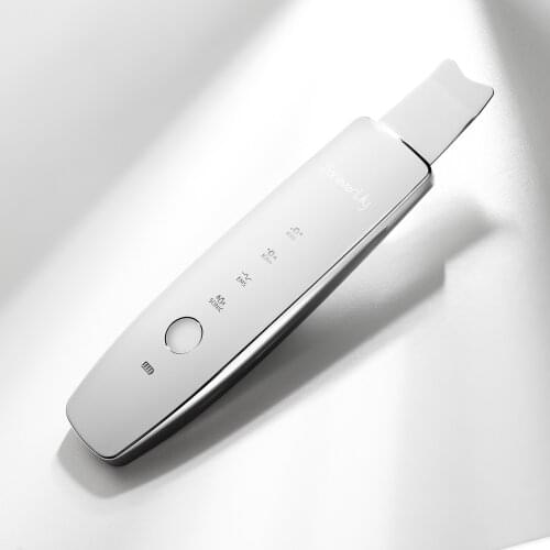 Ultrasonic Skin Scrubber Ion Deep Face Ultrasonic Cleaning Remove Acne Blackhead Skin Peeling Shovel Vibrating Facial Cleansing