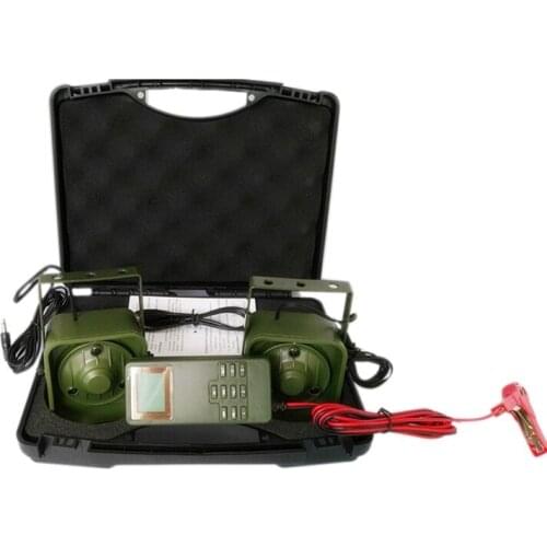Bird Caller Build In 200 Bird Sounds Waterproof Metal Shelf Hunting Decoy With 60W 160DB Speakers And Timer For Hunter