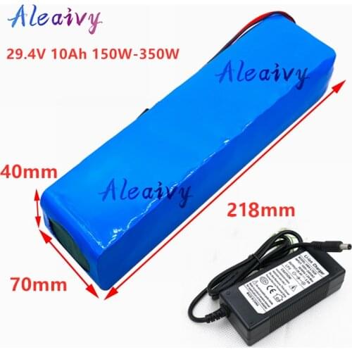 24V battery 8Ah 10Ah 12Ah 250w 350w lithium ion battery pack, used for electric bicycles, folding bicycles, electric scooters