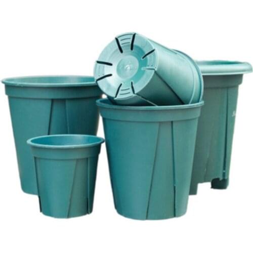 5pcs Plastic plant Flower Pot tray green grow plantenpot Garden planter tools cute nursery Pots Gardening for herb Succulents