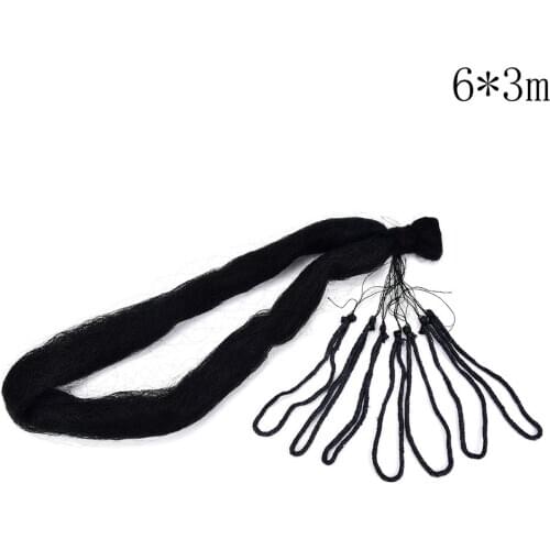 6M x3M 15mm Garden Anti Bird Net Knotted Mist Net Deep Pockets Nylon monofilament Hole Orchard Knotted Mist Net