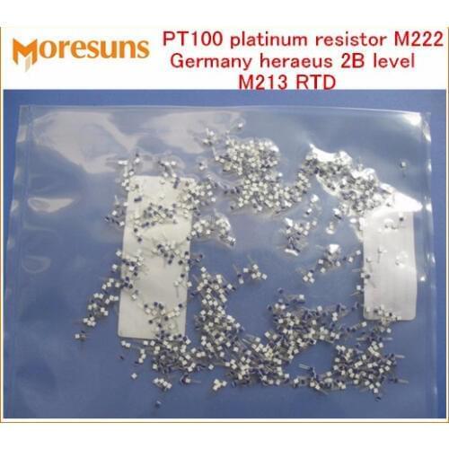 Fast Free Ship 20pcs PT100 Platinum Resistor M222 Germany for Heraeus 2B level M213 RTD sensor PT100 sensor