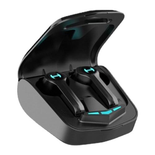GM4 True Wireless Bluetooth Headset Binaural in-Ear Gaming Electronic Sports Sports Music Noise Reduction Ultra-Long Standby