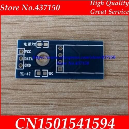 Single bus digital temperature and humidity sensor DHT11 module MCU module PCB empty board, DIY