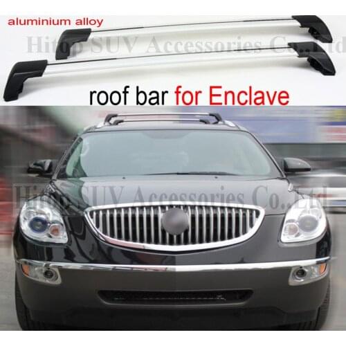 For Buick Enclave roof rail rack/cross luggage bar,(thick aluminum alloy). ISO9001 factory.free shipping to Asia