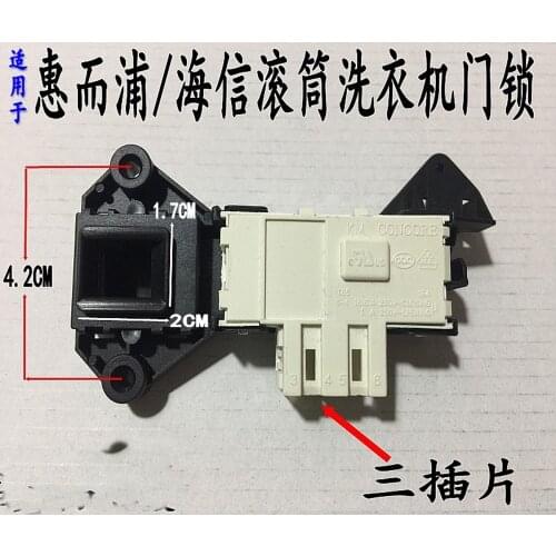 Whirlpool/Hisen Washing Machine Interlock Door Lock Switch 461970419661 Door Lock Accessories