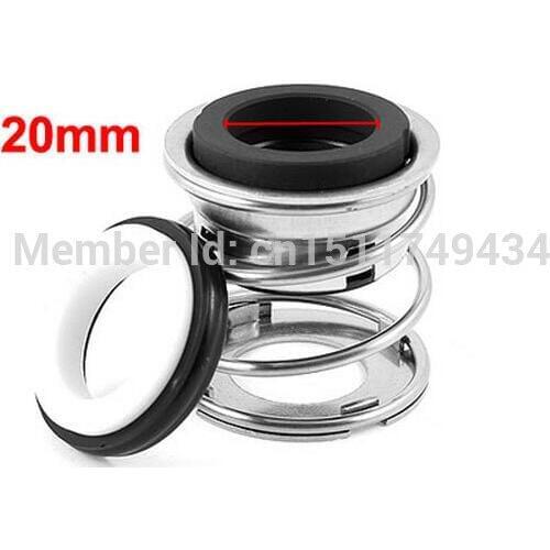 Tube Sealing Coil Spring Rubber Bellows 20mm Pump Mechanical Seal