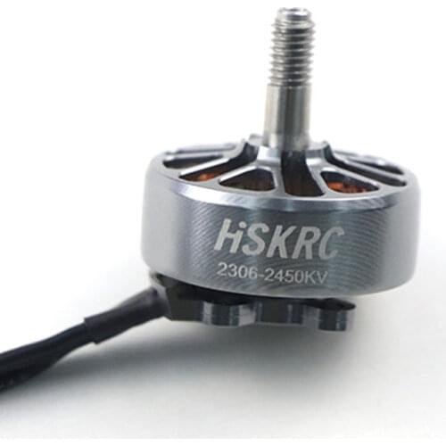 HSKRC 2306 2450KV 2-5S Brushless Motor for RC FPV Racing Freestyle Drones Replacement DIY Parts