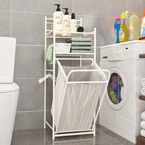 Dirty clothes basket household dirty clothes storage basket bathroom bathroom trolley rack home organizer storage basket