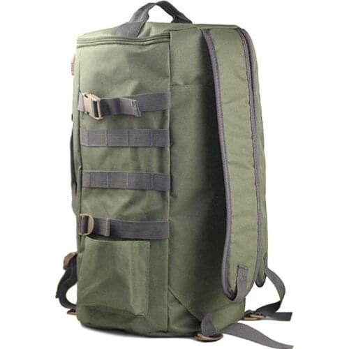 Multi-functional Large Capacity Fishing Backpack Outdoor Travel Camping Fishing Rod Reel Tackle Bag Shoulder Bag Luggage Bag