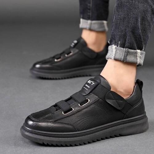 Mens Sneakers Casual Zapatos Informales De Hombre Zapatillas Casual Genuine Leather Shoes Men Sapatenis Masculino Para Sport