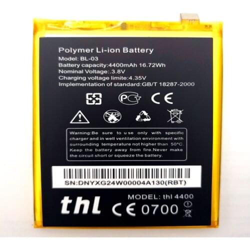 NEW BL-03 Battery For THL 4400 Cell Phone Repair Replacement Accessory with Repair Tools